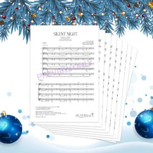 Silent Night Choir Arrangement (SSSAAA)