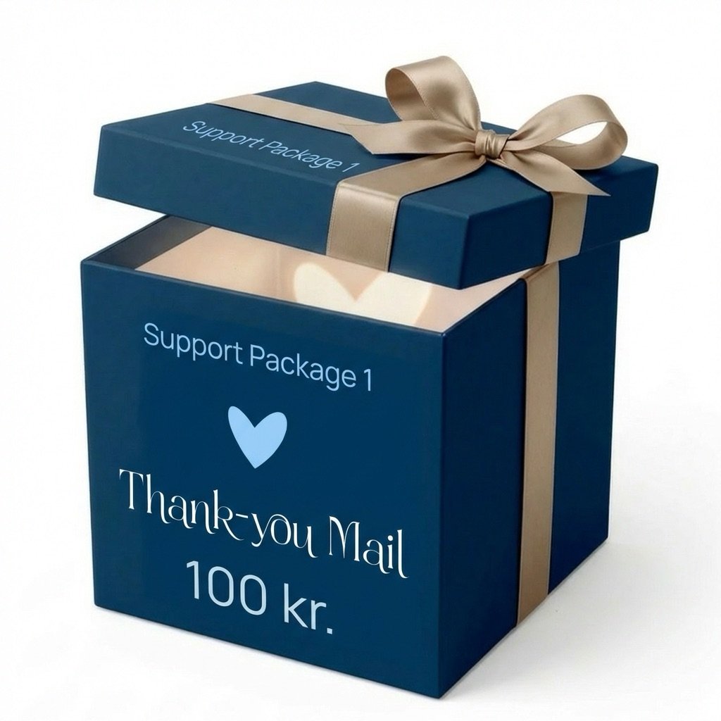 Thank-you Mail: Support Package 1