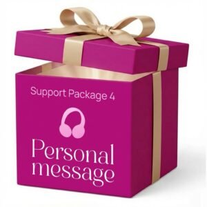 Personal thank you message: Support Package 4