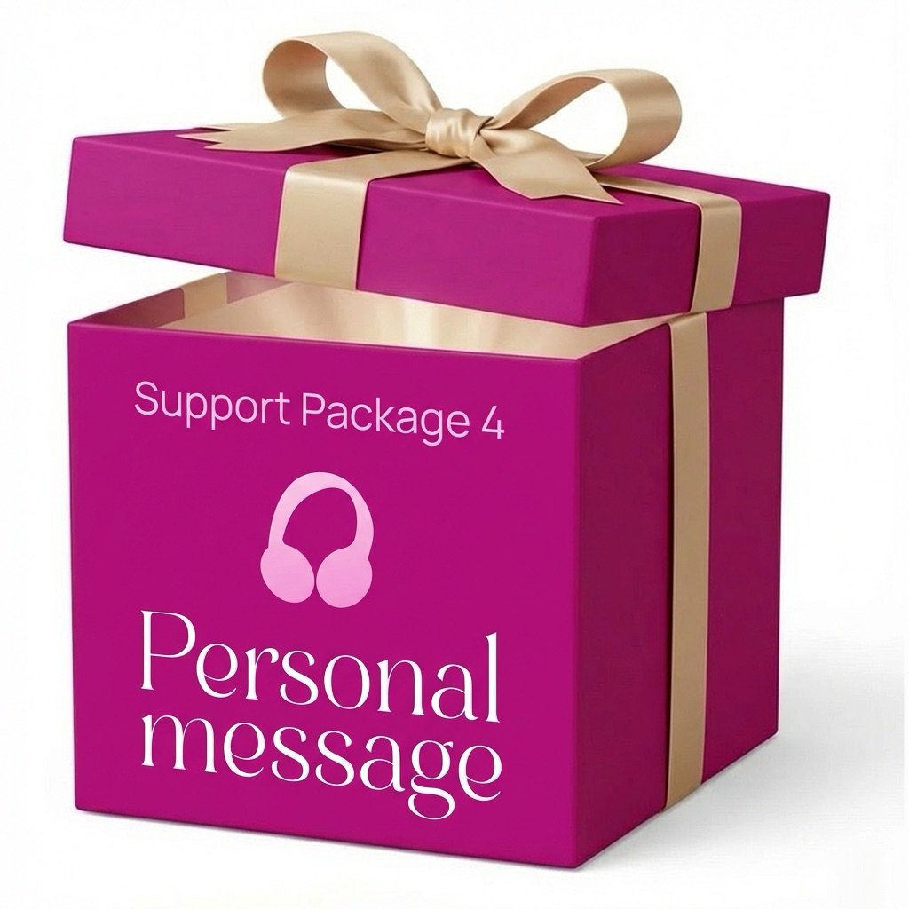 Personal thank you message: Support Package 4